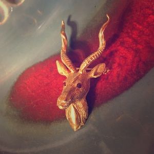 Vintage Antelope pin